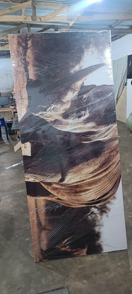 Large acrylic print