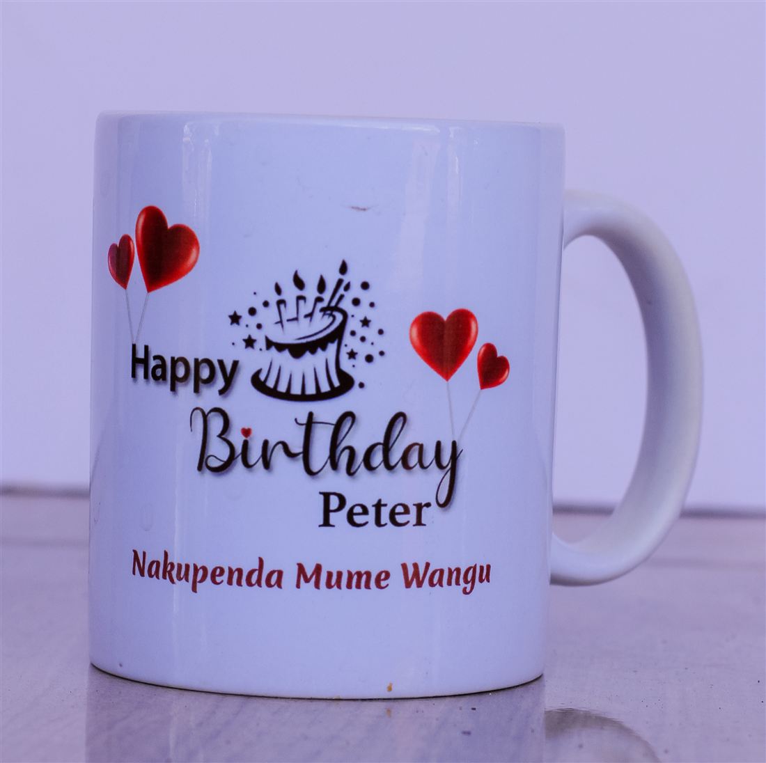 Personalised mug