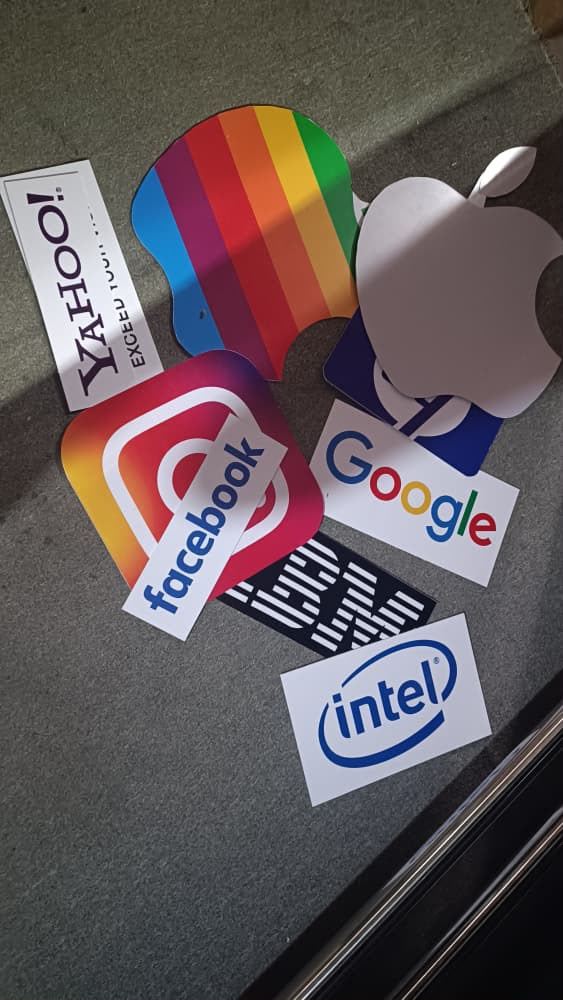 Logo stickers
