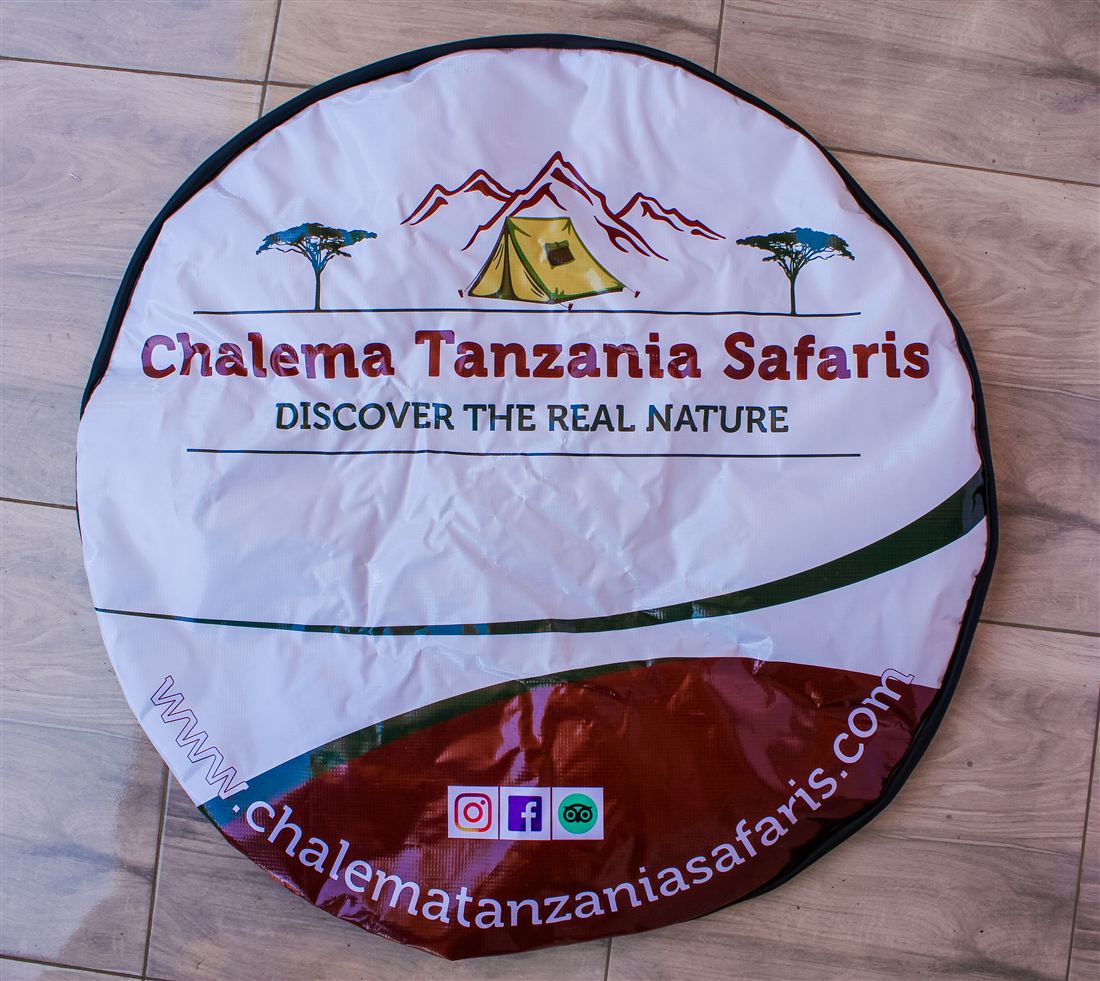 Chalema Tanzania Safaris wheel cover