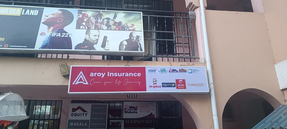 Building fascia signage