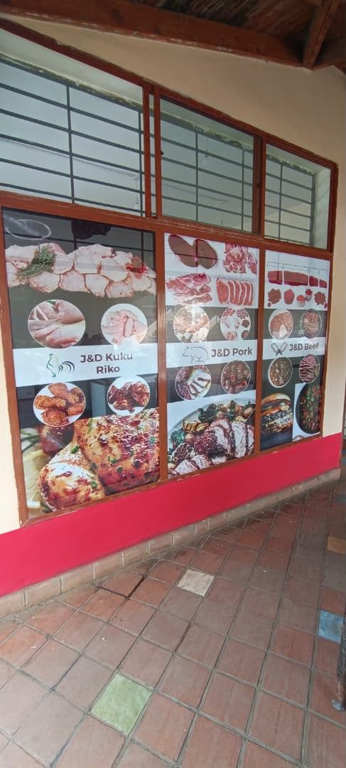 Restaurant window graphics