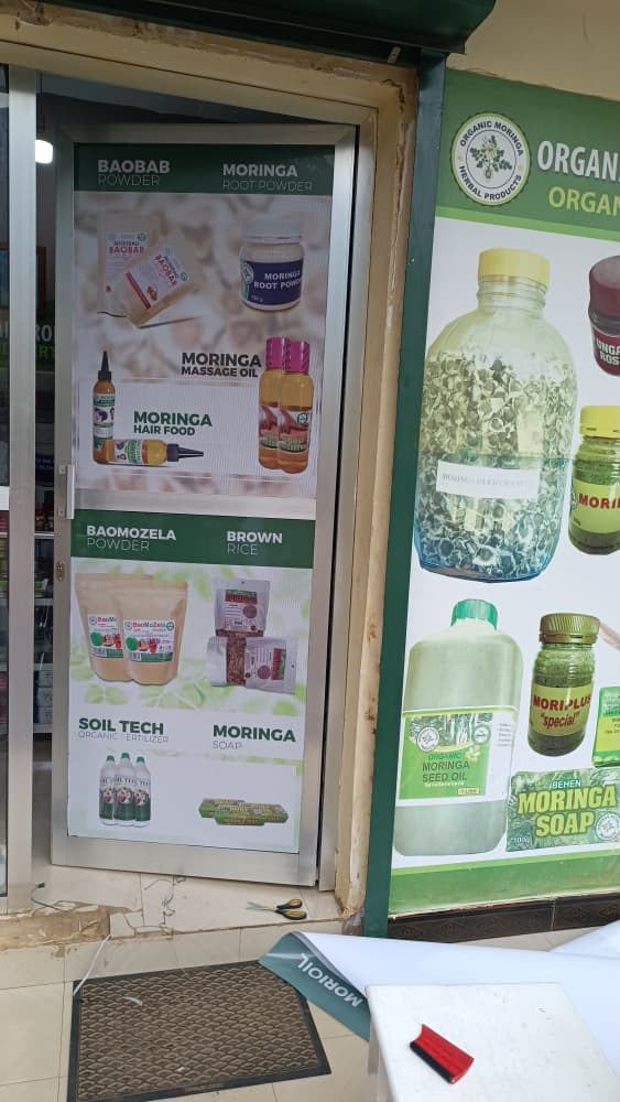 Shop window and door graphics
